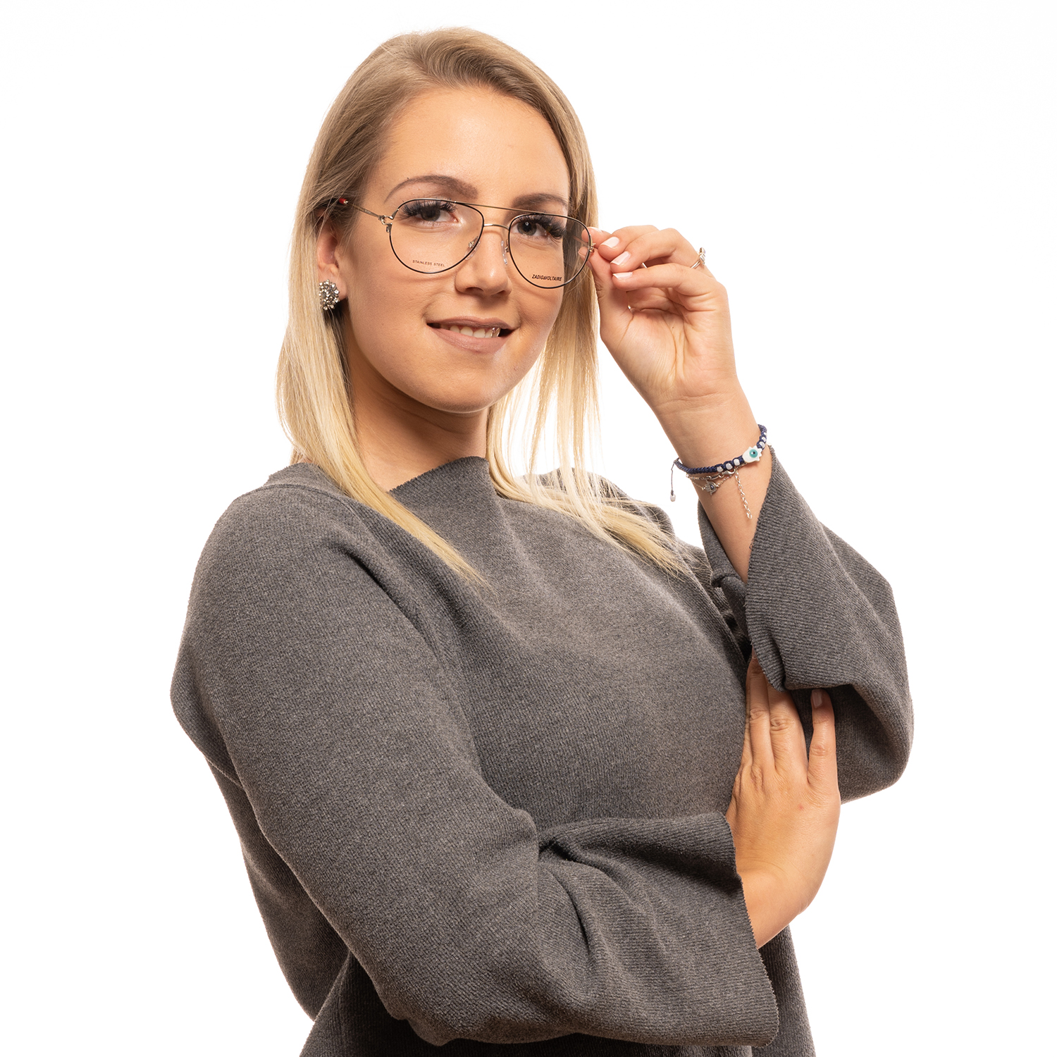 Zadig & Voltaire Optical Frame VZV223 0492 55